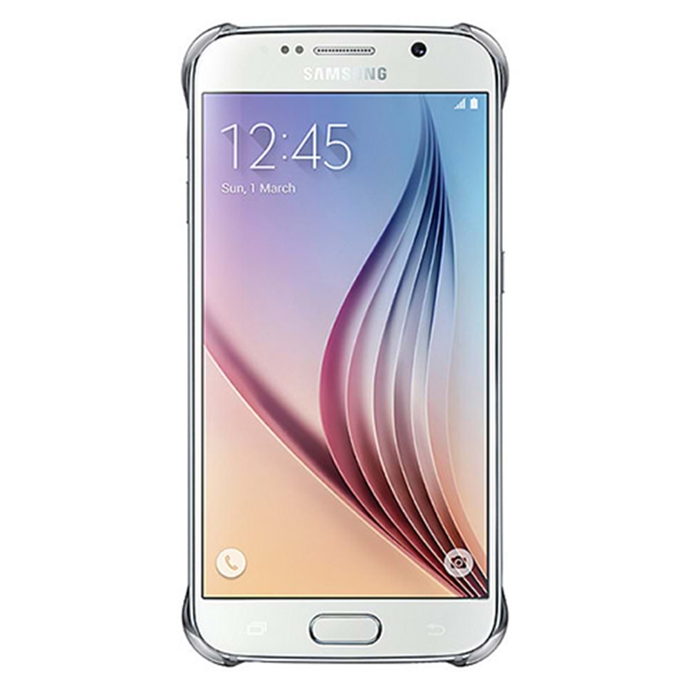 Samsung Galaxy S6 Clear Cover Orjinal - Gümüş EF-QG920BSEGWW (BU ÜRÜN OUTLETTİR )
