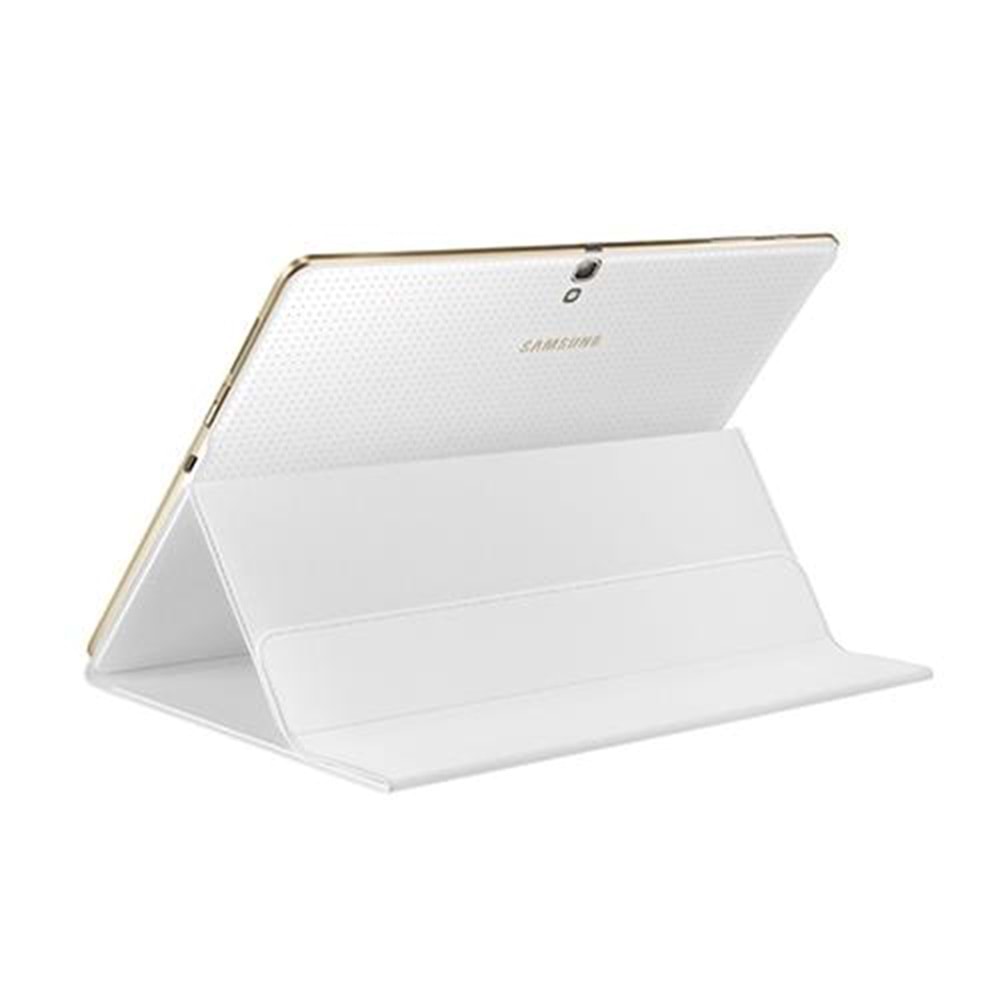 Samsung T800 Galaxy Tab S 10.5 Bookcover Kılıf Beyaz - EF-BT800BW (BU ÜRÜN OUTLETTİR)