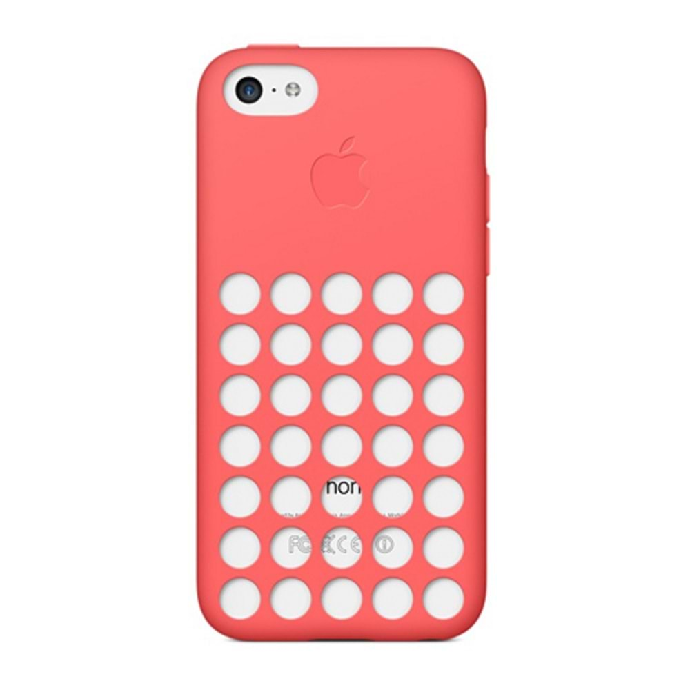 Apple iPhone 5C Kılıf Orjinal MF036ZM/A - Pembe Outlet