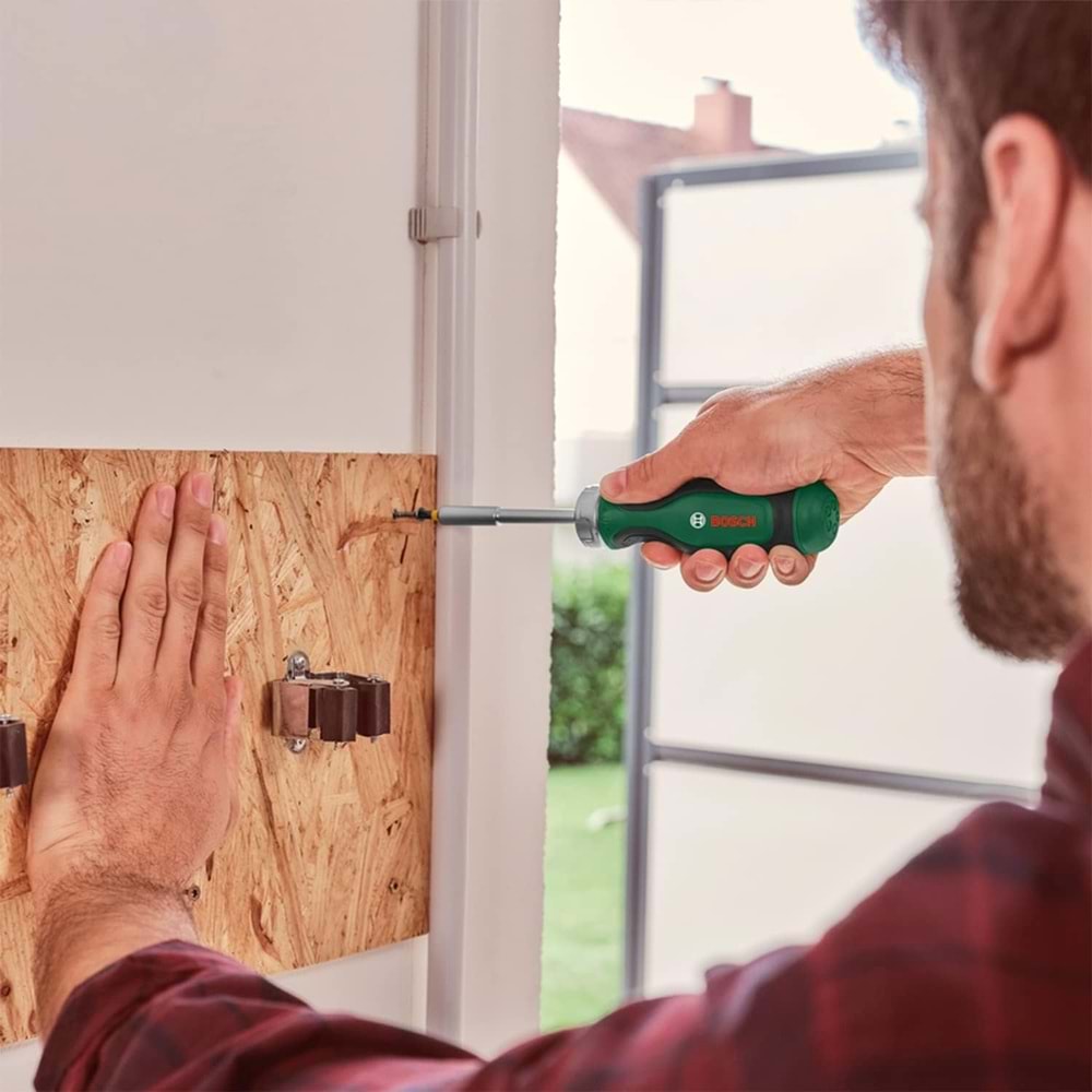 Bosch Home and Garden Cırcırlı Tornavida 12 Uçlu 1600A02BX2(BU ÜRÜN OUTLETTİR)