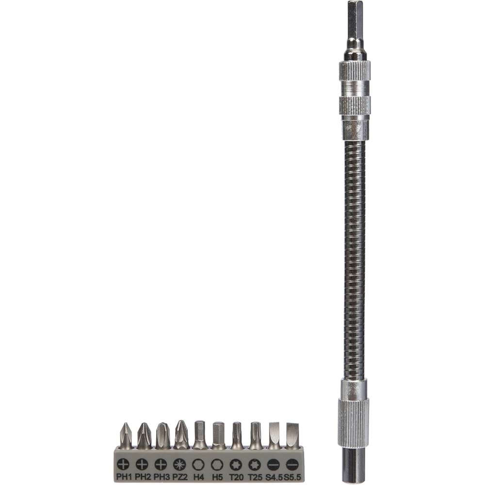 Bosch 10 Parça Vidalama ve (20 cm) Uzatma Adaptörü 6035822A15(BU ÜRÜN OUTLETTİR)