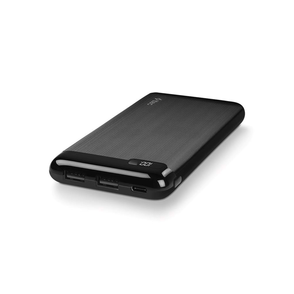 OUTLET Ttec PowerSlim LCD10.000mAh Taşınabilir Şarj Cihazı Siyah - 2BB183S OUTLET