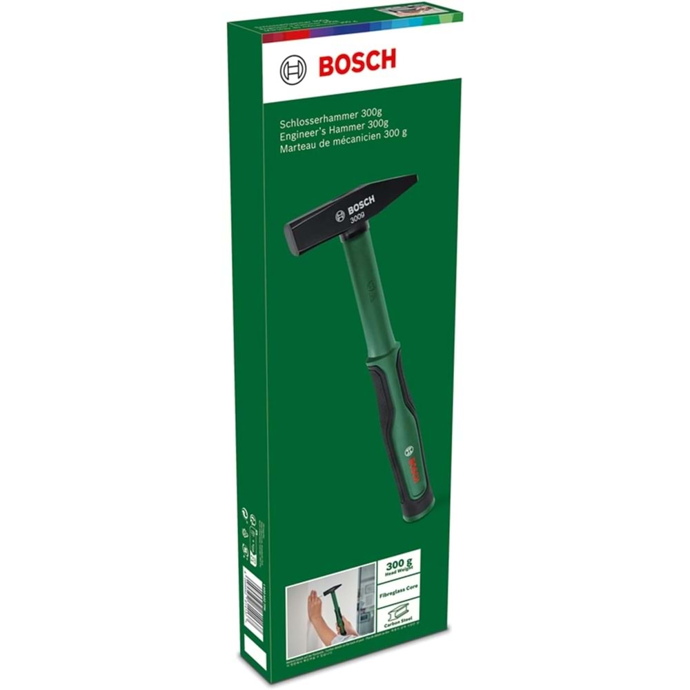 Bosch Home and Garden Çekiç 300g 1600A027PH (BU ÜRÜN OUTLETTİR)