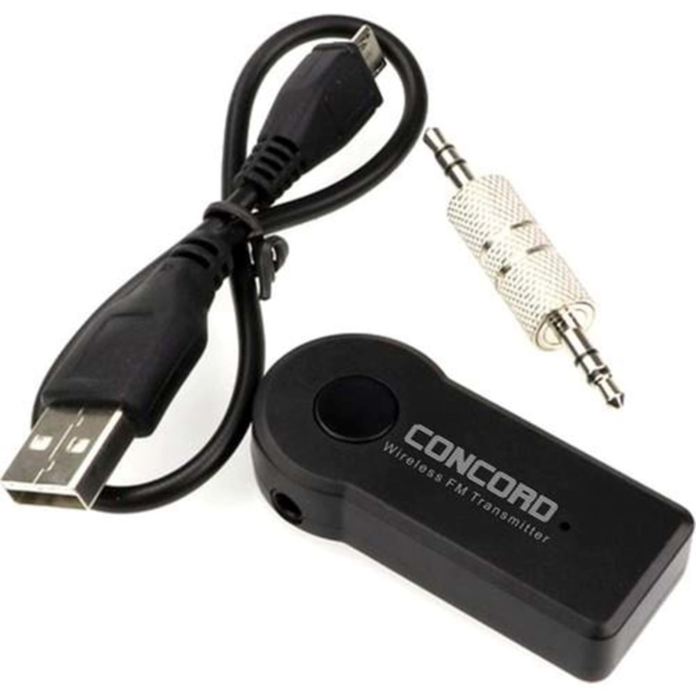 OUTLET CONCORD Wireless Aux Car FM Transmitter C-600 OUTLET