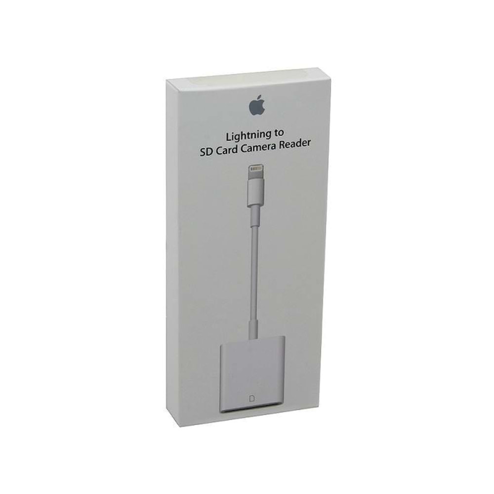 OUTLET Apple Lightning to SD Kart Kamera Okuyucusu Orjinal MD822ZM/A OUTLET