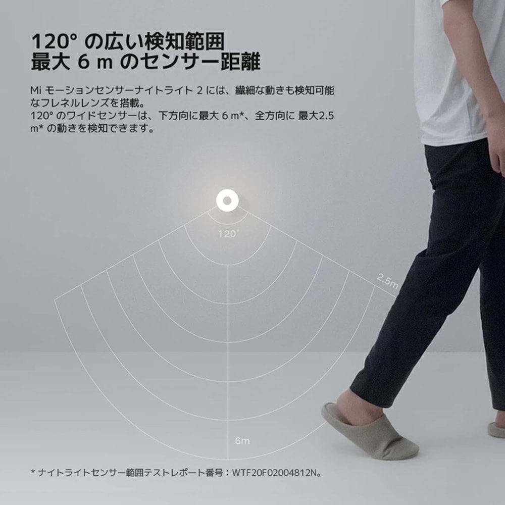 Xiaomi Mi Motion-Activated Night Light 2 gece lambası isteğe bağlı iOS/Android App bağlantısı (2800K, 2,5-25lm, Bluetooth, Hareket ve Parlaklık Sensör, 180 gün pil ömrü ) BHR5278GL (BU ÜRÜN OUTLETTİR)