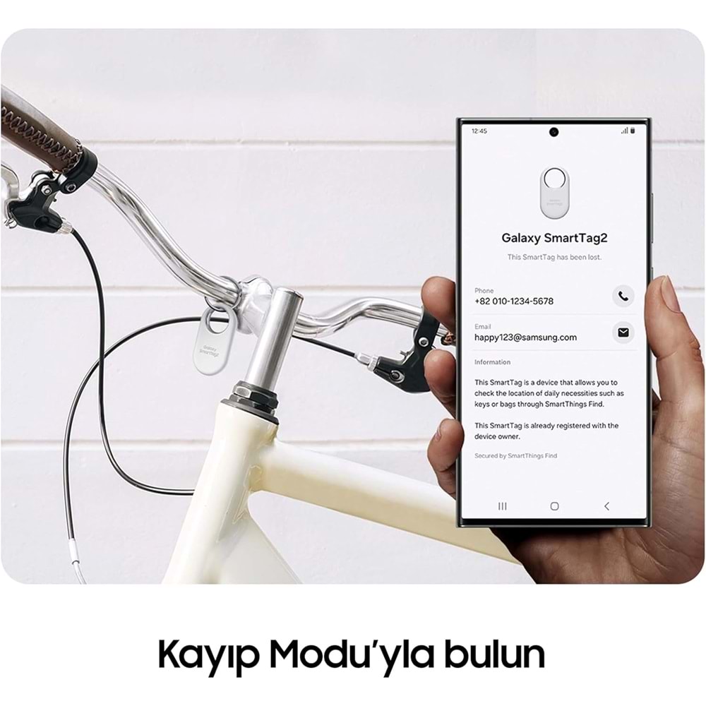 OUTLET Samsung EL-T5600 Galaxy SmartTag 2 Kablosuz Akıllı Tag - Siyah (EL-T5600BBEGTR)