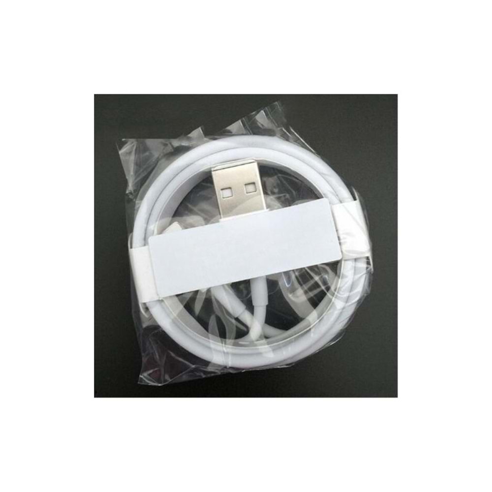 PDAteknoloji Lightning ile Uyumlu Kutusuz Kablo 1m Beyaz