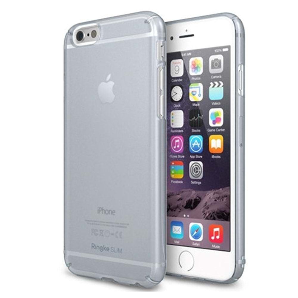 Ringke Slim Frost iPhone 6S Plus/6 Plus Kılıf Orjinal - Frost Gray