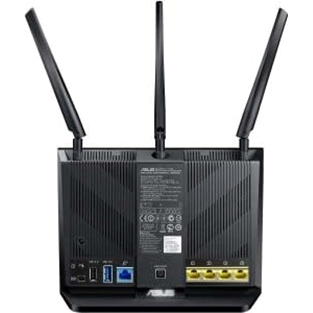 İKİNCİ EL-Asus RT-AC68UM Çift Bant Kablosuz-AC1900 600+1300Mbps Gigabit Ağ Yönlendirici-İKİNCİ EL