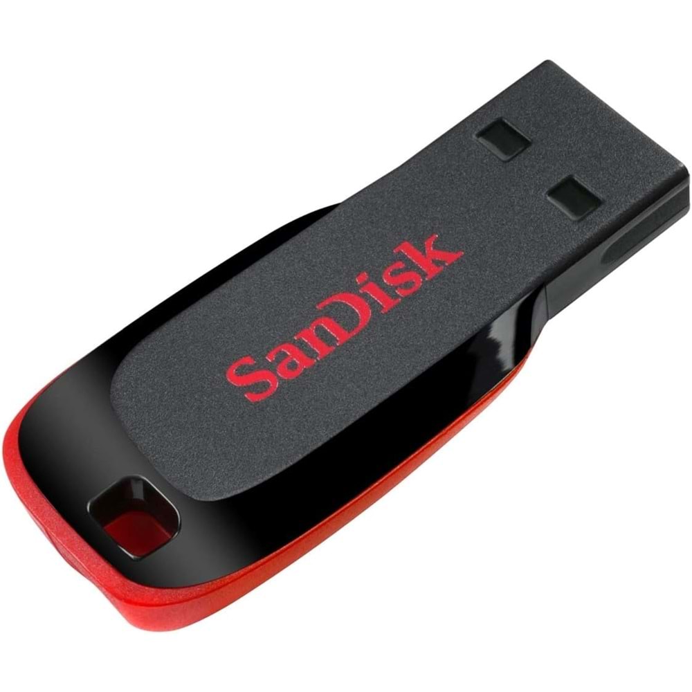 Sandisk 128GB Orjinal Cruzer Blade USB 2.0 Flash Drive Bellek SDCZ50-128G-B35