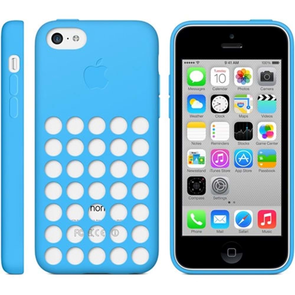 Apple iPhone 5C Kılıf Orjinal MF035ZM/A - Mavi