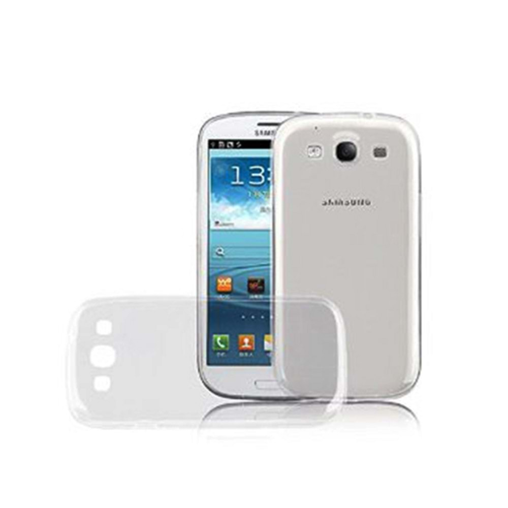 Samsung Galaxy S3 Invisible Şeffaf Sert Kılıf - INVISIBLEGALAXYS3