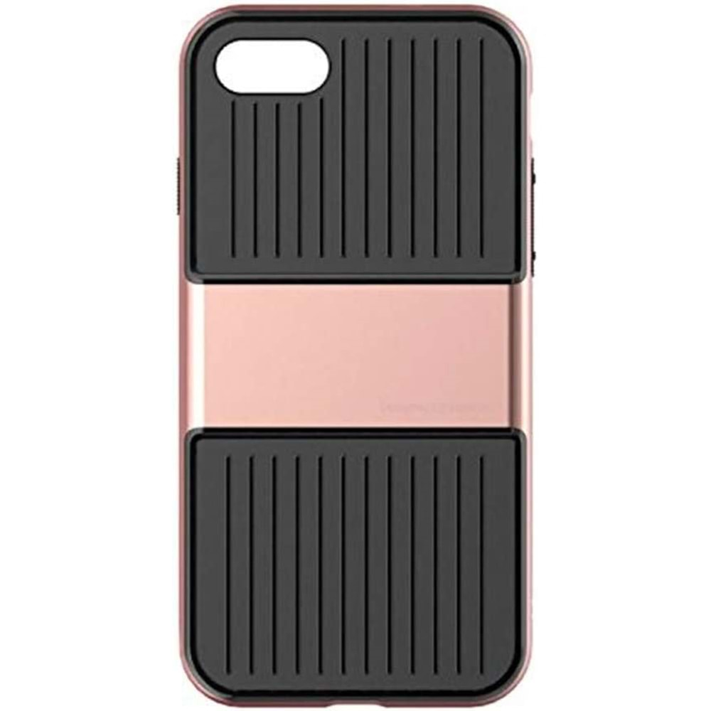 Baseus Apple iPhone 7 / 8 / SE Travel Series Case Kılıf - Roze Gold