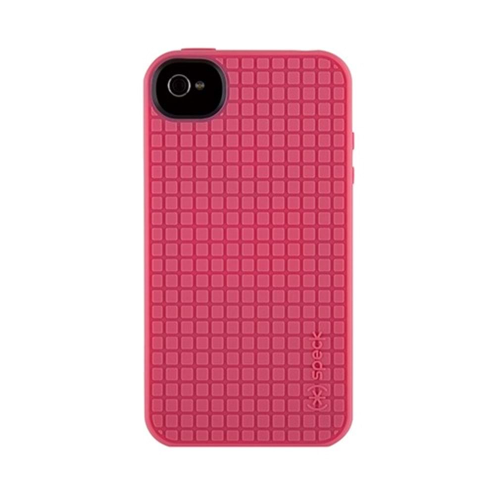 Apple iPhone 4S/4 Speck PixelSkin HD Silikon Kılıf Pembe