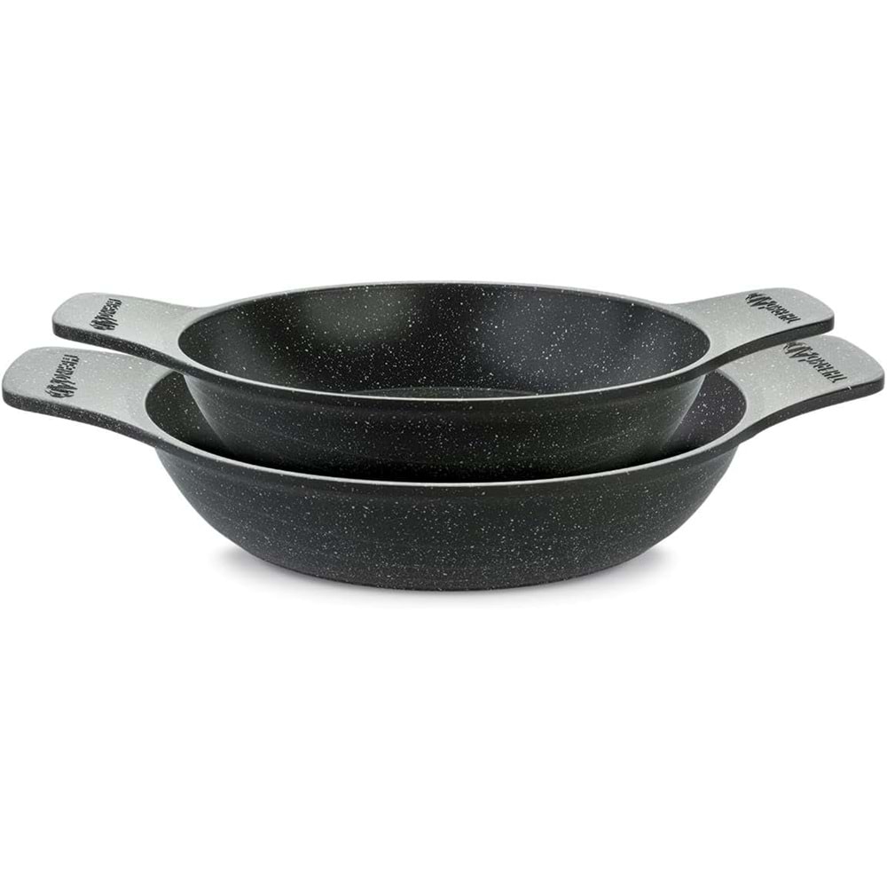 Thermoad 2'li Granit Döküm Güveç Sahan Seti 20-22cm