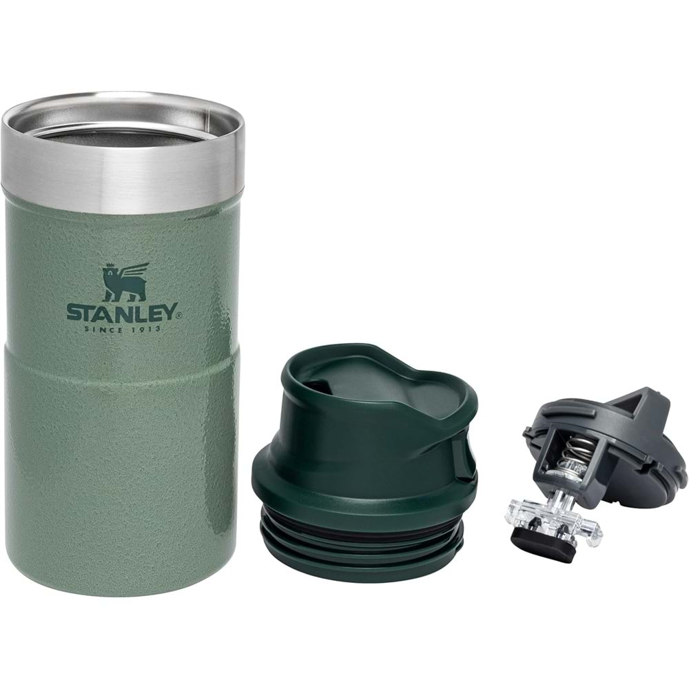 Stanley Klasik Trigger-Action Termos Bardak Yeşil, 0,25 lt