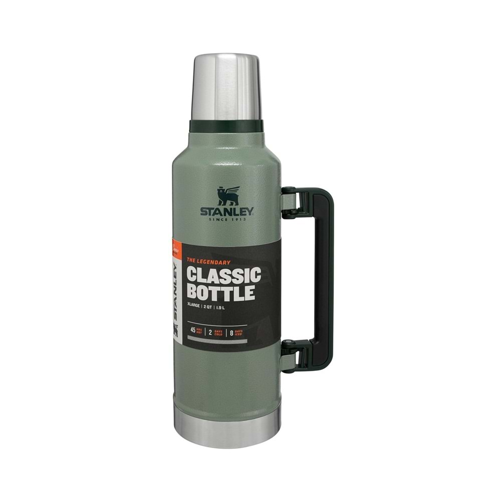 Stanley Legendary Classic Bottle Hammertone Green 1.9 Litre