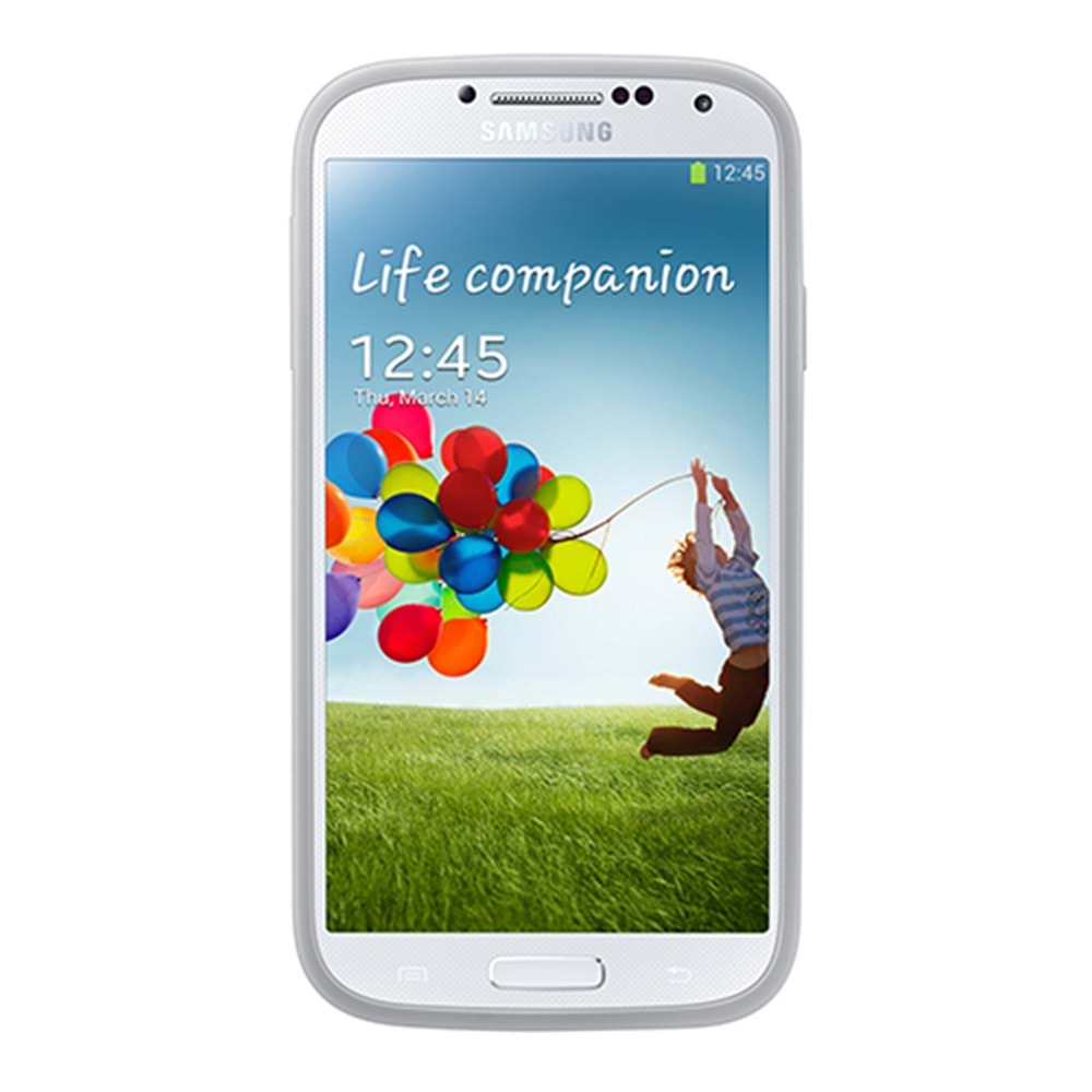 Samsung i9500 Galaxy S4 Orjinal Protective Cover - Beyaz EF-PI950BWEGWW