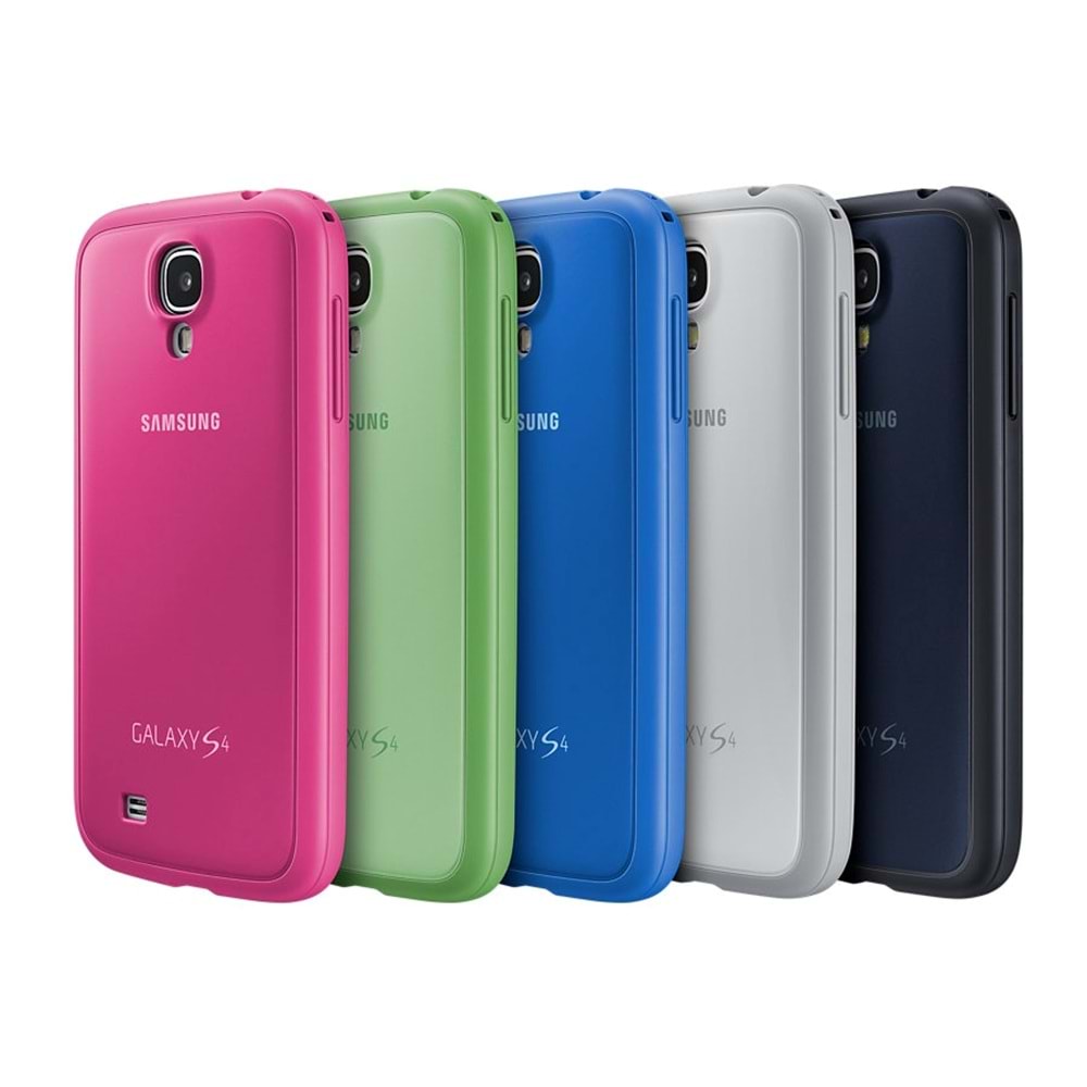 Samsung i9500 Galaxy S4 Orjinal Protective Cover Çakıl Mavisi EF-PI950BNEGWW
