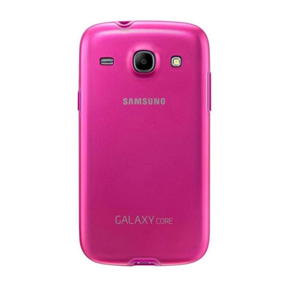 Samsung i8260 Galaxy Core Orjinal Protective Cover Kılıf Pembe - EF-PI826BPEGWW