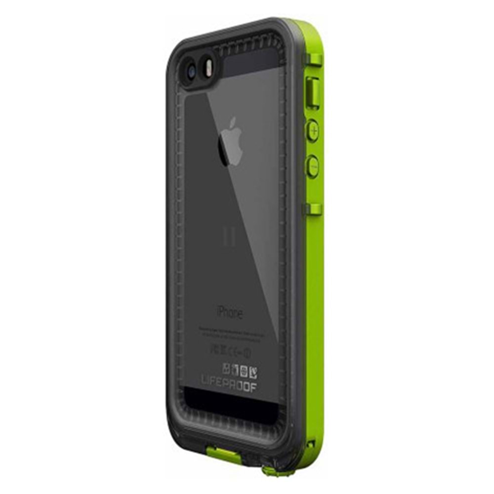 OUTLET Apple iPhone SE/5S/5 ile Uyumlu LifeProof Nüüd Ultra Koruma Kılıfı - Yeşil OUTLET