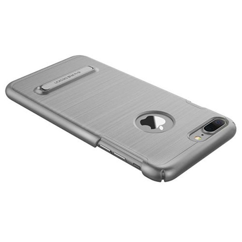 Verus Apple iPhone 7 Plus Kılıf Simpli Lite Series - Steel Silver