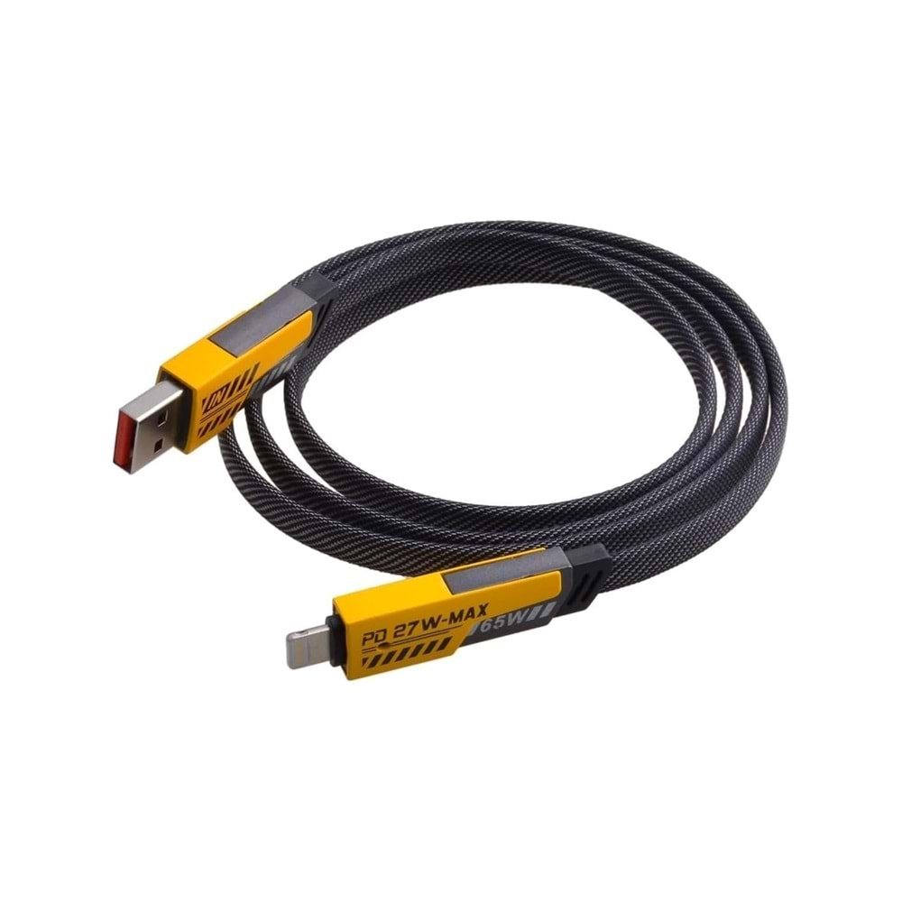PDAteknoloji 65W 4in1 Type-C-USB to Type-C-Lightning Hızlı Şarj Kablosu YK-K315