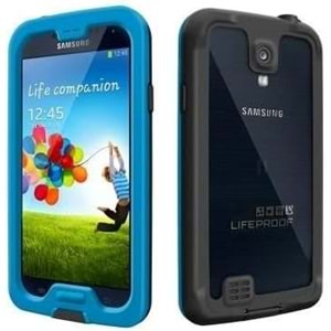 LifeProof su geçirmez Kılıf Samsung Galaxy S4 ile Uyumlu Mavi
