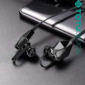 Totu Design Bluetooth Kulaklık - Siyah EAUB-11