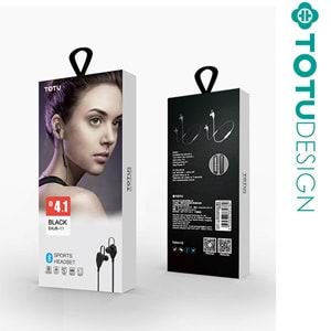 Totu Design Bluetooth Kulaklık - Siyah EAUB-11