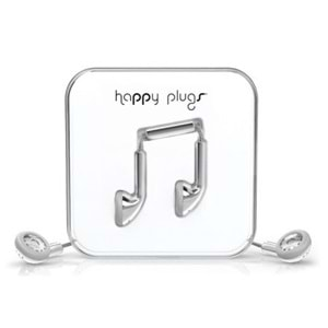 Happy Plugs Kulak içi Kulaklık Parlak Gümüş 7735