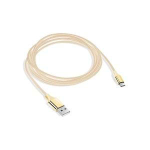 Ttec AlumiCable Micro USB Kablo Gold 1.20 cm - 2DK11A