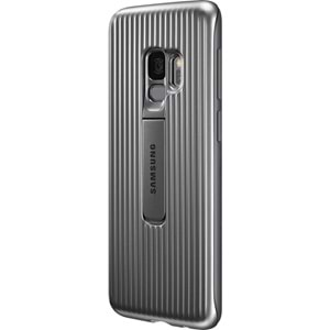 Samsung Galaxy S9 Orjinal Protective Stanting Cover Gümüş - EF-RG960CSEGWW(Outlet)