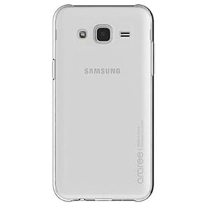 Samsung Galaxy J7 2015 (SM-J700) Araree Silikon Kılıf - Şeffaf