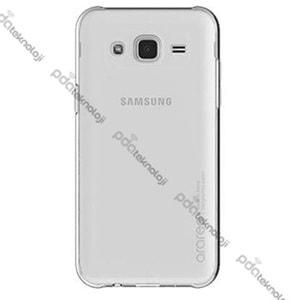 Samsung Galaxy J7 2015 (SM-J700) Araree Silikon Kılıf - Şeffaf
