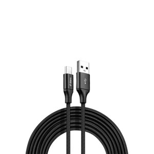 Ttec AlumiCable XXL Type-C Kablo Siyah 3 metre - 2DK24S