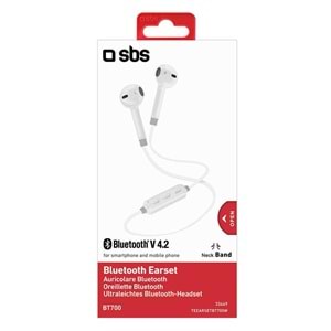SBS BT700 Bluetooth Kulaklık Beyaz TEEARSETBT700W