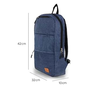 Aqua Di Polo Laptop Spor Çantası - Mavi