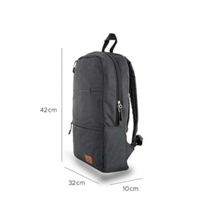 Aqua Di Polo Laptop Spor Çantası - Siyah