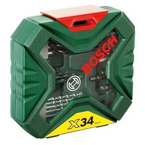 BOSCH X-Line 34 Parça Matkap Ucu ve Vidalama Seti - 2607010608