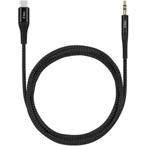 Ttec Type-C -Aux Audio Kablo 100 cm Siyah-2AK03S