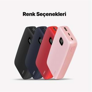 Ttec ChargeUp LCD 20.000 mAh Taşınabilir Hızlı Şarj Aleti/Powerbank Lacivert 2BB211L