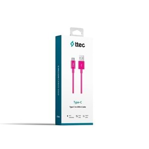 Ttec Type-C Kablo Pembe 1.20cm - 2DK12P