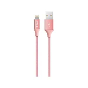 Ttec AlumiCable Lightning ile Uyumlu Kablo Rose Gold 1.2M - 2DK16RA