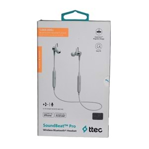TTEC Soundbeat Pro Mıknatıslı Bluetooth Kulaklık Gri - 2KM113G