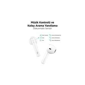 Ttec Airbeat Lite 2 Kablosuz Tws Bluetooth Kulaklık Beyaz 2KM137B