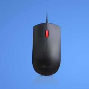 Lenovo Essential 3 Düğmeli, Kablolu USB Mouse Siyah 4Y50R20863