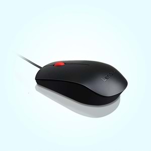 Lenovo Essential 3 Düğmeli, Kablolu USB Mouse Siyah 4Y50R20863