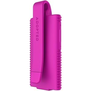 Adopted iPod Nano 7 Corduroy Clip Silikon Kılıf - Pembe ANA10103